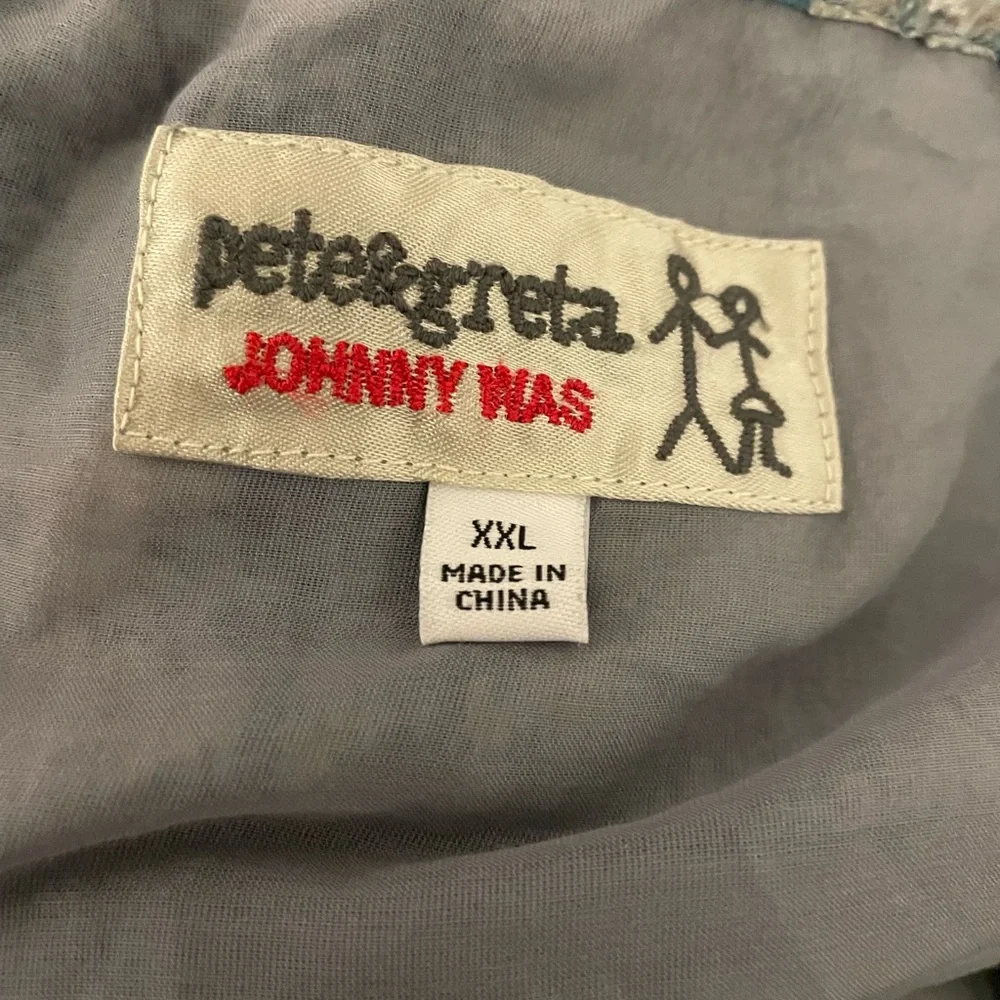 Johnny Was Santorini Maxi Silk Skirt XXL - Picture 7 of 10